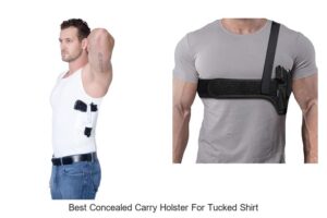 Top 12 Best Concealed Carry Holster For Tucked Shirt Exposed!