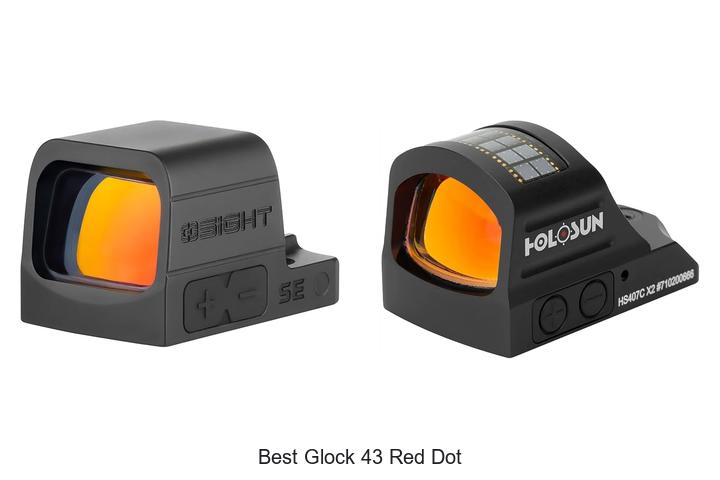 Top 13 Best Glock 43 Red Dot Sights You Need Now!