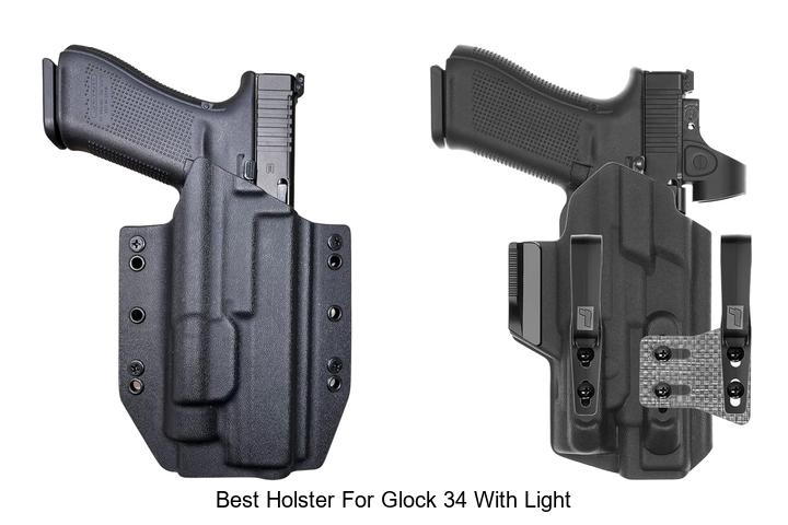 Top 13 Best Holster For Glock 34 With Light You Need Now