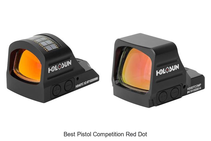 Top 12 Best Pistol Competition Red Dot Sights Revealed!
