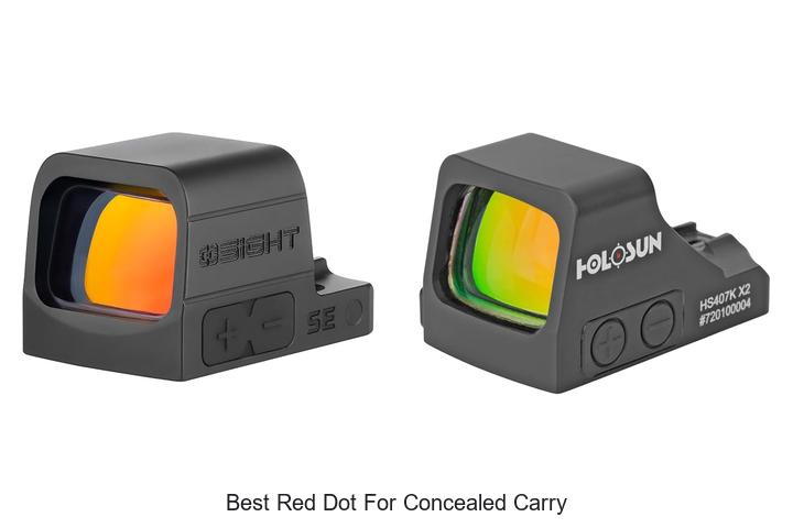 Top 12 Best Red Dot For Concealed Carry You Can’t Miss