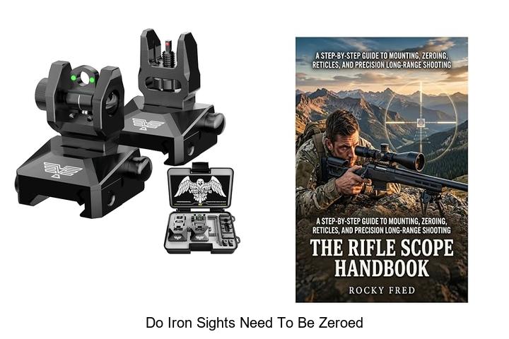 Top 12 Do Iron Sights Need To Be Zeroed Secrets Revealed